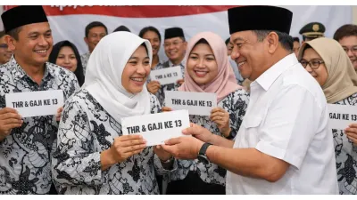 Angin Segar untuk Guru ASN, Menteri Purbaya Siapkan Dana Tambahan Senilai Rp7,66 Triliun untuk THR dan Gaji ke 13
