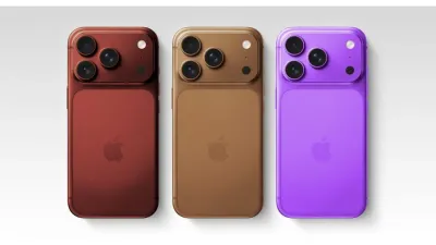 Bocoran 3 Warna Baru iPhone 18 Pro (Sumber: gsmarena.com)
