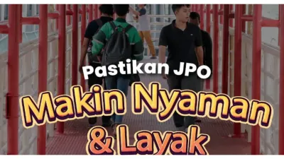Pemprov DKI Jakarta Upgrade Lampu hingga Struktur Baja JPO (Sumber: Instagram @dkijakarta)