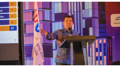 Anggota Dewan Komisioner Bidang Program Penjaminan Polis Lembaga Penjamin Simpanan, Ferdinan D. Purba (Sumber: Dok LPS)