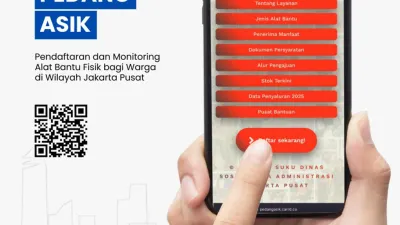 Program Pedang Asik bantu warga Jakarta Pusat dapatkan fasilitas alat bantu fisik (Sumber: Instagram dinsos DKI Jakarta | Foto: Instagram dinsos DKI Jakarta)