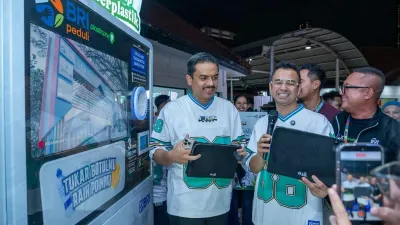BRI Bikin Gebrakan Lingkungan, Menteri UMKM dan Raffi Ahmad Ikut Sosialisasi RVM