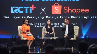 RCTI+ Umumkan Kerjasama Strategis bersama Shopee melalui fitur Shop+ Catalog.