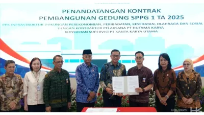 Percepat Layanan Publik, Hutama Karya Garap Fasilitas SPPG di Titik-Titik Strategis Nasional