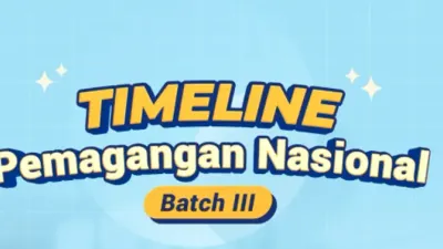 Merapat! Kemnaker Buka Batch III Program Magang Nasional 2025, CEK Alur Lengkap di Sini 