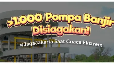 Seribu Lebih Pompa Disiagakan Sebagai Upaya Mitigasi Pengendalian Banjir