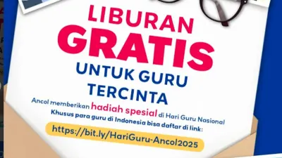 Spesial Hari Guru Nasional 2025! Ancol Berikan Tiket Gratis, Persyaratan dan Link Daftar di Sini.. 