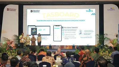 Dewan Komisaris TASPEN resmi meluncurkan TASBOARD (TASPEN BoC Oversight Dashboard) versi 1.0