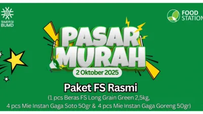 Pasar Murah di Jakarta Kembali Dibuka Hari Ini 2 Oktober 2025, Ada Kebutuhan Pokok Apa Saja yang Dijual? 