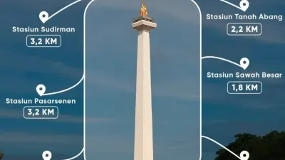 HUT TNI ke-80 Besok! 7 Stasiun Alternatif ke Monas, Bukan Hanya Tanah Abang Saja Loh
