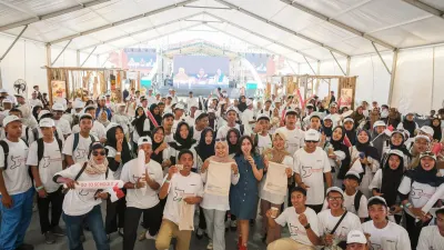 Mandiri Looping for Life Edukasi 1.000 Siswa Mandalika dan Perkuat UMKM di MotoGP 2025