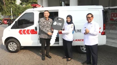 Jadi Unit Pertama di DKI Jakarta, Ambulans Listrik Siap Bantu Masyarakat 