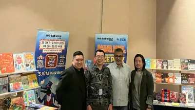 Bazar Buku Internasional Big Bad Wolf (BBW) Books akan segera kembali hadir di Jakarta mulai 23 Oktober hingga 2 November 2025 mendatang. (Dok Birny Birdieni)