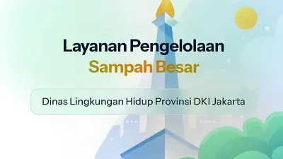 Dinas Lingkungan Hidup (LH) DKI Jakarta menghadirkan inovasi layanan pengangkutan sampah berukuran besar. (Sumber: beritajakarta.id | Foto: beritajakarta.id)