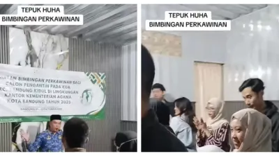 Setelah Tepuk Sakinah, Kini Viral Lagi Tepuk Huha Dibimbingan Nikah, Netizen: Nambah Pikiran Aja!