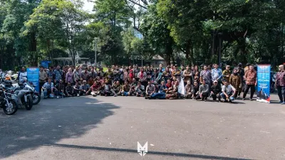 Yamaha Rayakan Hari Batik Nasional dengan Batik Ride, Riding Seru Sambil Lestarikan Budaya Nusantara