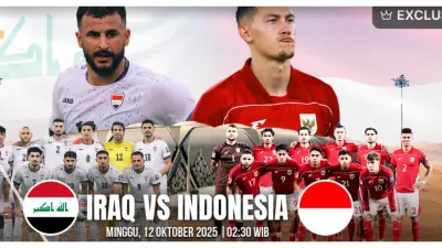 Jadwal dan LINK Live Streaming Indonesia vs Irak, jadi Langkah Penentu Squad Garuda Maju Piala Dunia 2026, Minggu 12 Oktober 2025 Jam 02.30 WIB