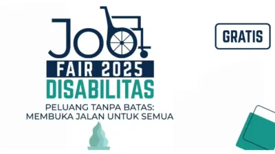 GRATIS! Job Fair Disabilitas 2025 Segera Hadir, Cek Jadwal dan Alur Pendaftarannya