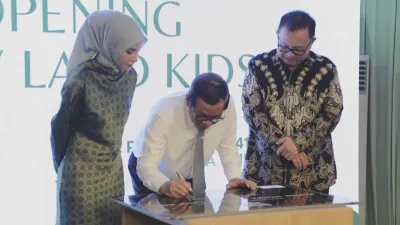 Gubernur DKI Pramono Resmikan Sensory Land Kids, Klinik Outdoor Aviary Berbasis Alam Pertama di DKI Jakarta 