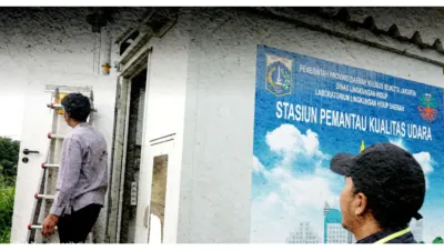 Sistem Pemantauan Udara Terluas di Indonesia Ada di Jakarta, Warga Bisa Pantau Kualitas Udara Secara Real Time