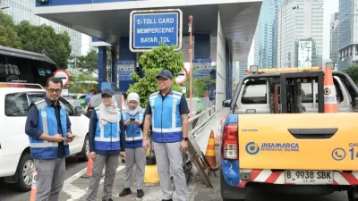 Dirut Jasa Marga Pastikan 7 Gerbang Tol Dalam Kota Sudah Kembali Normal Usai Kebakaran