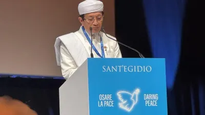 Menag Sampaikan Pesan Persaudaraan Dunia di Forum “Daring Peace” Vatikan