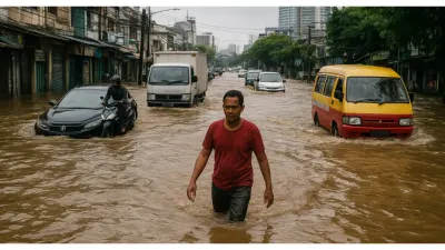 Hujan Intensitas Tinggi, 3 Lokasi di DKI Jakarta Terpantau Banjir!