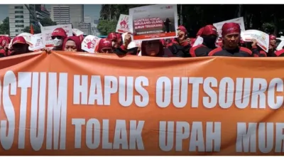 Aksi Damai Buruh Besok, Korlantas Polri Ingatkan Potensi Macet di Sejumlah Titik di Jakarta