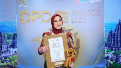 Dari Sumsel untuk Indonesia: Feby Deru Jadi Perempuan Inspiratif DPD Award 2025