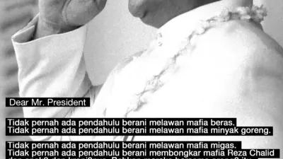 Ramai dukungan dari beberapa menteri untuk Presiden Prabowo, singgung mafia gas Riza Chalid (Sumber: Instagram @swtrenggono | Foto: Instagram @swtrenggono)