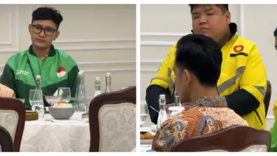 Temui Perwakilan Ojol Tanpa Diliput Media, Aksi Wapres Gibran Malah Disebut Cuma Akting!