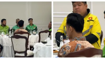 Ketum Asosiasi Sebut Driver Ojol yang Temui Wapres Gibran Bukan Anggotanya, Netizen: Beraninya Framing!