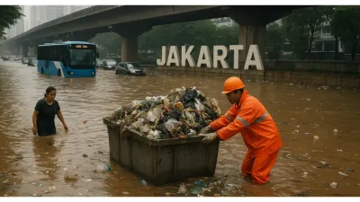 Upaya Mitigasi Banjir dan Penanganan Sampah di DKI Jakarta, Salah Satunya Insfrastruktur Pompa
