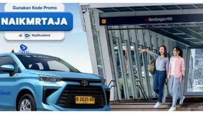 Naik MRT Bareng Bluebird Bisa Lebih Hemat, Jangan Lupa Masukkan Kode Promo Ini, Berlaku Sampai 31 Desember 2025 Loh