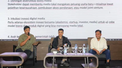 Jabar Media Summit hasil kolaborasi AyoBandung.id, Suara.com, dan Radar Cirebon, yang menghadirkan ratusan peserta dari perwakilan media se-Jawa Barat, akademisi, pemerintahan, hingga pelaku usaha. (Sumber: Istimewa | Foto: Istimewa)