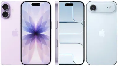 Perbandingan iPhone 17 vs iPhone 17 Air (Sumber: Kolase gsmarena | Foto: Kolase gsmarena)