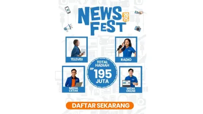 HUT ke-130 BRI: News Fest 2025 Jadi Panggung Kreativitas Jurnalis Nasional