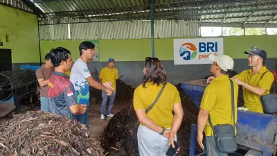 BRI Perkuat Kapasitas TPS3R Pudak Mesari Lewat Program “Yok Kita Gas”