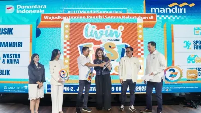 Bank Mandiri Gelar Livin’ Fest 2025, Expo Sinergi UMKM dan Ekonomi Kreatif