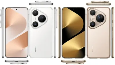 Huawei Pura 80 Pro dan Huawei Pura 80 Ultra (Sumber: Kolase gsmarena | Foto: kolase gsmarena)