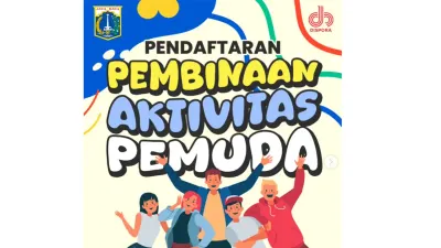 Dispora DKI Jakarta Buka Pendaftaraan Pembinaan Aktivitas Pemuda (Sumber: Instagram @disporadkijkt)