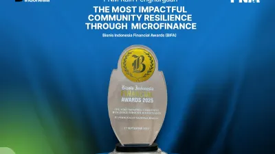 Berkat Mekaar dan Orange Bonds, PNM Menangkan The Most Impactful Community Resilience di BIFA
