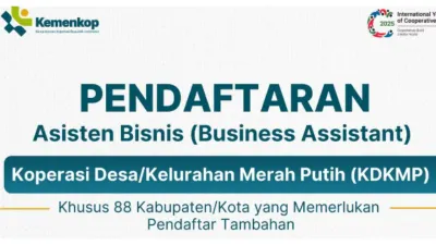 Kemenkop Buka Seleksi Asisten Bisnis Khusus di 88 Kabupaten/ Kota (Sumber: Instagram @kemenkop)