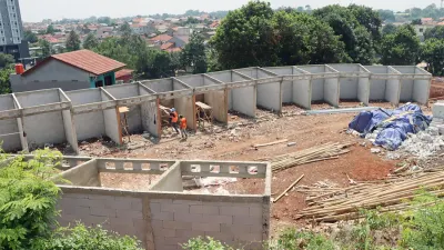 Progres pembangunan Sentra Fauna dan Kuliner Jakarta yang berlokasi di Lenteng Agung, Jakarta Selatan (Sumber: beritajakarta.id | Foto: beritajakarta.id)