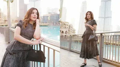 Tasya Farasya Pakai Outfit Seharga Ratusan Juta Saat Healing di Dubai. (Sumber: Instagram.com/@tasyafarasya)