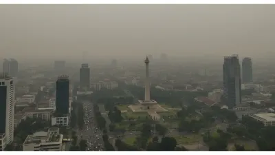 Ilustrasi. Kualitas Udara di Jakarta (Sumber: Generative AI)