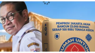 Pemprov DKI Jakarta dan Pemerintah Pusat Siap Bangun 23 Ribu Rumah dan Program Sanitasi, Serap 100 Ribu Tenaga Kerja