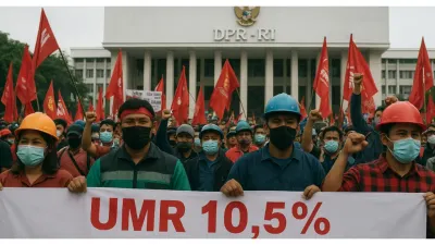 Buruh Kembali Lakukan Aksi Unjuk Rasa 30 September 2025 di Gedung DPR RI, Salah Satu Tuntutan: UMR Naik 10,5 Persen