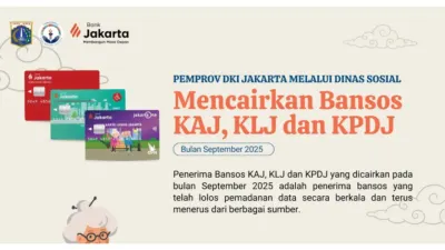 Dapat Bantuan Rp300 Ribu! Pemprov DKI Jakarta Salurkan Total 200.684 Bansos KAJ, KLJ hingga KPDJ, Cara Daftar di Sini Ya! 