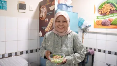 Mamimu dan Taspen: Kolaborasi yang Mengantar Mie Warna-warni ke Panggung Nasional